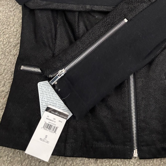 New with tags women’s Wilson leather jacket size small 100% leather - Picture 3 of 5